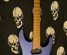 CHARVEL PRO-MOD DK24 electric guitar body maple neck freetboard MYSTIC BLUE Made in Mexico Accessories electric Guitar parts