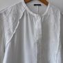 Massimo Dutti White Embroidered Blouse Image 2