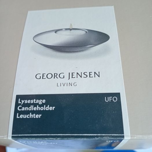 Georg Jensen Steel Candleholder