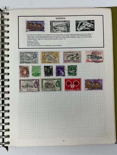 Collection: Used world collection In New World Stamp Album