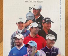 Very Rare 2014 Irish Open Programme - Fota Island Resort, Co. Cork
