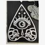 Large Patch - Witchy Style - great for jackets, tops, shirts, bags, etc Image 2