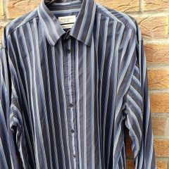 Vintage YSL Yves Saint Laurent Button Down Shirt Mens 2XL XXL