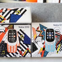 Nokia 3310 3G Unlocked Dual SIM Phone Bluetooth Flashlight.