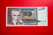 Yugoslavia   5 MILLION  Dinara 1993  Pick 121  ( Uncirculated )