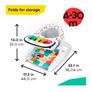 Baby Einstein 4-in-1 Kickin' Tunes Learn-to-Sit Music & Language Floor Seat, with 2 Positions and Detachable Kick Piano, Ages 4 Months and Up Image 2