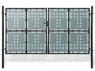 main image for ad Black Double Door Fence Gate 300 x 250 cm