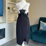 Reduced: Brand-New Stunning Black-and-White Lipsy Dress Image 6