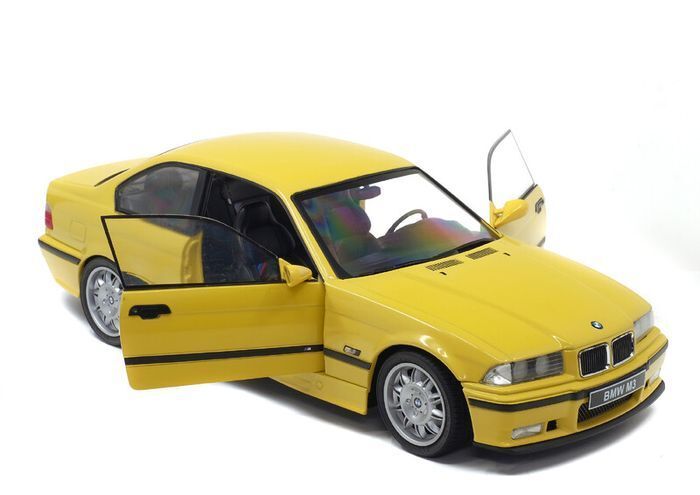 Bmw E36 M3 1994 Dakar Yellow 1/18 New In Box