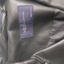 M&S Black  faux leather jacket. Size UK 10 12 M .New Image 6