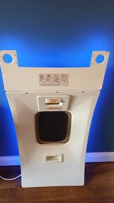 Georgian Airways Boeing 737-300 Emergency Exit Window Panel LED Aviation Wall Display