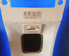 Georgian Airways Boeing 737-300 Emergency Exit Window Panel LED Aviation Wall Display