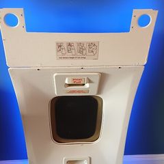 Georgian Airways Boeing 737-300 Emergency Exit Window Panel LED Aviation Wall Display