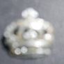 Vintage Crown Memorial Brooch Image 3