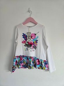 7years, NEW Tuc Tuc Girls "Life is Better in Rio" Floral Peplum Top