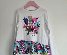 7years, NEW Tuc Tuc Girls "Life is Better in Rio" Floral Peplum Top