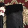 Luka Pelli Leather Gloves with natural fur, size- 7 Image 3