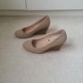 Cream Wide Fitting Wedge Heel Image 6