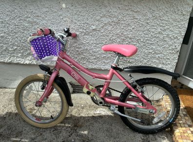Girls  Raleigh bike age 3-6
