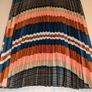 Stunning multi coloured pleated midi skirt from Stella Image 3