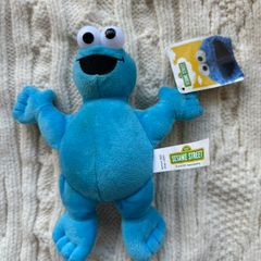 Posh Paws 37623C Sesame Street abput 8" Cookie Monster Soft Toy 18cm Dirty Please look at the pictures