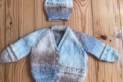 Baby Cardigan and Hat