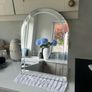 Arched bevel-edge mirror Image 2