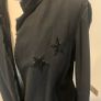 Black vintage style blazer Image 4