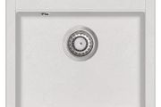 Granite Kitchen Sink Single Basin White