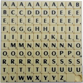 New Scrabble Craft Tiles
