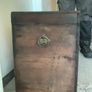 Two vintage storage boxes/trunks one contains original materials/survival equipment all intact can send further videos and pics when requested Image 2