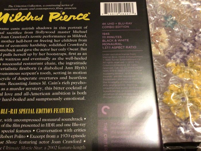 Mildred Pierce  4K (The Criterion Collection) 4K American Import