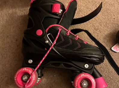 Roller Skates Pink and Black