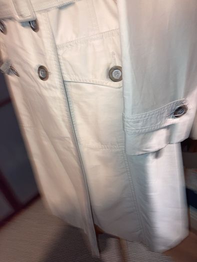 Wallis Double Breasted Trench Coat - fully lined - Size 12