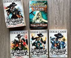 5 Books - 4 Skulduggery Pleasant Books PLUS 1 FREE BOOK
