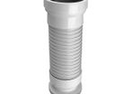 Mcalpine Flexible Wc Pan Connector White 110mm Length 540 Mm