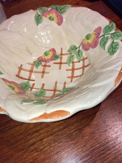 Beech Design Brentleigh Ware Staffordshire Pottery Bowl