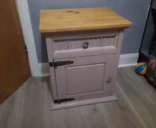 solid wood locker