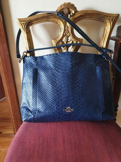 Coach Scout Python Embossed Hobo handbag