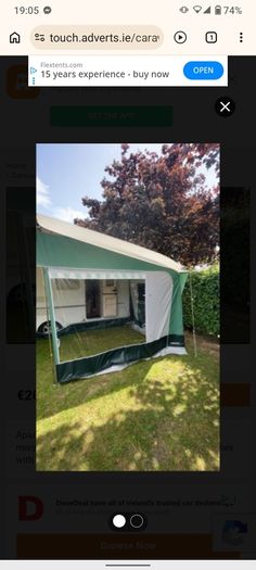 awning