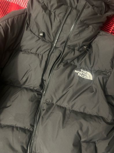 Long The North Face Nuptse 600 Fill Puffer Parka  Like New (Black, Size S)