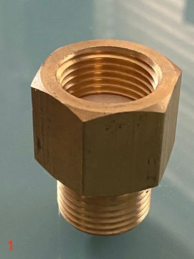 W21.8 CO2 Refill Adapter Charging Adaptor