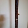 Art deco revival tortoiseshell torchiere floor lamp Image 4