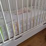 Baby cot with mattress Image 2