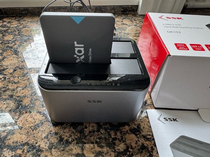 hard drive dock and clone