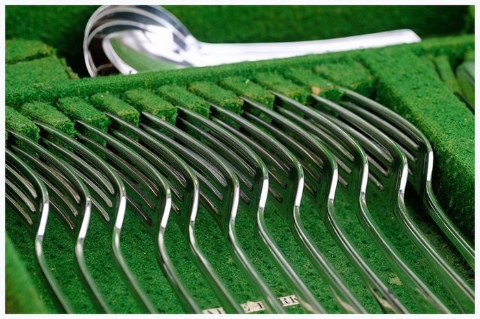 Silver Plated Cutlery Set 36 Pce Set Monogrammed