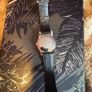 Armani men's watch with leather strap Image 4