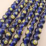 Vintage Venetian African Style Old Face Glass Beads Strands 20 inches Image 3