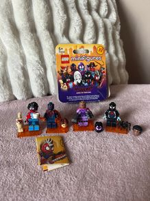 Lego spiderman figures x4