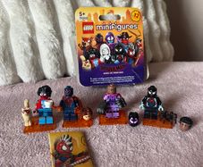 Lego spiderman figures x4